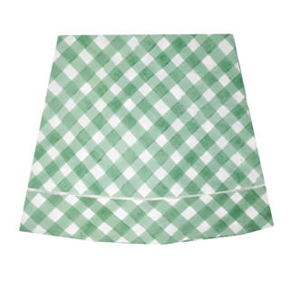 Watercolor Round Tablecloth, Green, 110