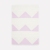 Small Triangle Quilt Throw - Lilac Kids Blankets and Throws