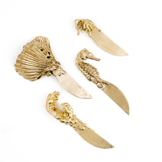 Sea Spreader Set Cheese Knives