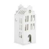 Village House - Canal House Stepped Gable Roof - 5.3" Christmas Decorations