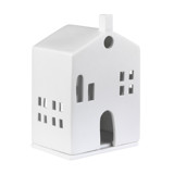 Village House - Round Door - 5.9" Christmas Decorations