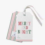 Merry and Bright Christmas Gift Tags (Set of 24) Holiday Gift Tags