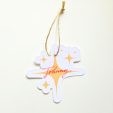 Die-cut Stardust Tags- Set of 10 Holiday Gift Tags