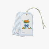 Orange Clove Holiday Bowl Gift Tags [Sets of 8] Holiday Gift Tags