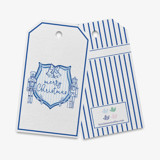 Nutcracker Christmas Crest Gift Tags [Set of 8]